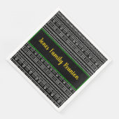 Serviette En Papier Réunion familiale Afrocentrée (Coin)