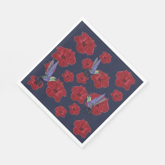 Serviette En Papier Rêve de colibris (Coin)