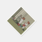 Serviette En Papier Réveillez-vous son joli enfant de Noël (Coin)