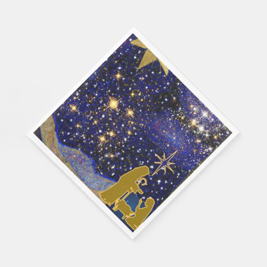 Serviette En Papier Réveillon de Noël (Coin)