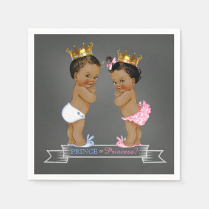 Serviette En Papier Révélation de sexe ethnique sur tableau Prince Pri