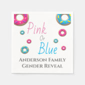 Serviette En Papier Révélation du genre Donut (Devant)