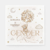 Serviette En Papier Révélation du genre d'ours (Devant)