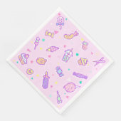 Serviette En Papier Rêver de collations estivales (Coin)