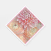 Serviette En Papier Rêves Floraux (Coin)