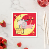 Serviette En Papier Rêves sucrés et tartes (En situation)