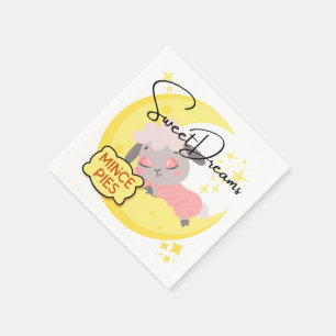 Serviette En Papier Rêves sucrés et tartes