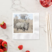 Serviette En Papier Rhino blanc (En situation)