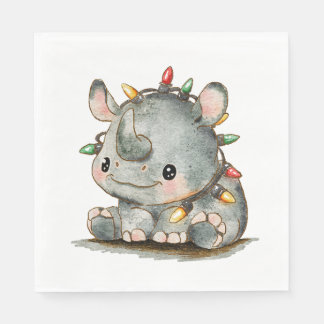 Serviette En Papier Rhino Festif