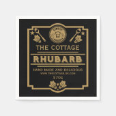 Serviette En Papier Rhubarb Conserve Maker (Devant)