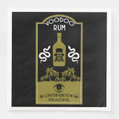 Serviette En Papier rhum vaudou des Caraïbes (Devant)