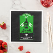 Serviette En Papier rhum vaudou des Caraïbes (En situation)