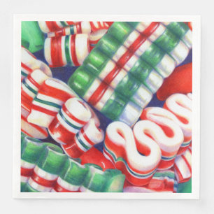 Serviette En Papier RIBBON CANDY Dîner Standard Papier serviettes