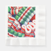 Serviette En Papier RIBBON CANDY Rein Papier de déjeuner serviettes (Devant)