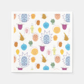 Serviette En Papier RICK ET MORTY™ | Get Schwifty (Devant)