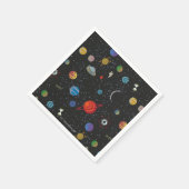 Serviette En Papier RICK ET MORTY™ | Motif spatial (Coin)