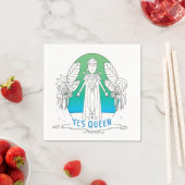 Serviette En Papier RICK ET MORTY™ | Oui Reine (En situation)