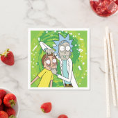 Serviette En Papier RICK ET MORTY™ | Regardez Ça (En situation)