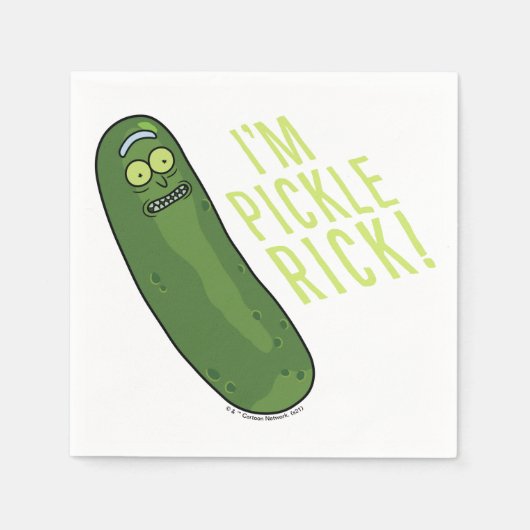 Serviette En Papier RICK ET MORTY™ | Retourner La Touche (Devant)