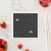 Serviette En Papier RICK ET MORTY™ | Rick Constellation Pattern (En situation)