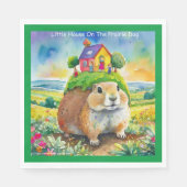 Serviette En Papier Rick London Prairie Dog Life Comique (Devant)