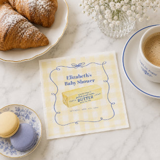 Serviette En Papier Rien de mieux qu'une baby shower