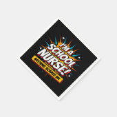 Serviette En Papier Rien Ne Me Fait Peur Infirmière Appréciation (Coin)