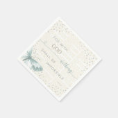 Serviette En Papier Rien N'Est Impossible (Coin)