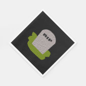 Serviette En Papier RIP Papier Tombstone (Coin)