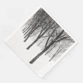 Serviette En Papier ris I side with trees (Coin)