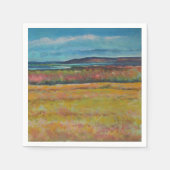 Serviette En Papier Rive côtière des dunes de sable | Serviettes (Devant)