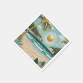 Serviette En Papier Rives d'or (Coin)