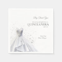 Robe Rouge Glam Quintencera