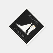 Serviette En Papier Robe & Tux - Cocktail Napkin (Coin)