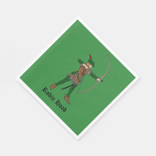 Serviette En Papier Robin des bois (Coin)