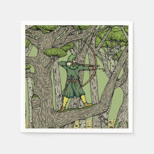 Serviette En Papier Robin des Bois