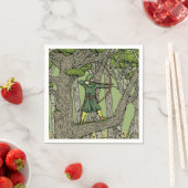 Serviette En Papier Robin Hood (En situation)
