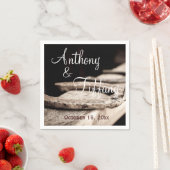 Serviette En Papier Robinets de Mariage de cow-boy rustiques (En situation)