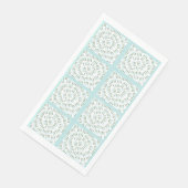 Serviette En Papier Robin's Oeuf Blue Topiary paper Serviettes d'hôtes (Coin)