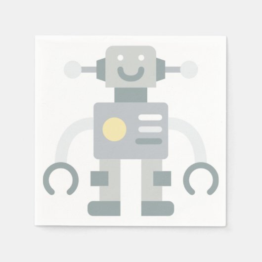 Serviette En Papier robot (Devant)