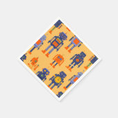 Serviette En Papier robot unique et amusant. (Coin)