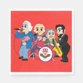 Serviette En Papier Rocher monumentale (Devant)