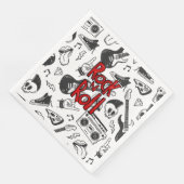 Serviette En Papier Rock N Roll (Coin)