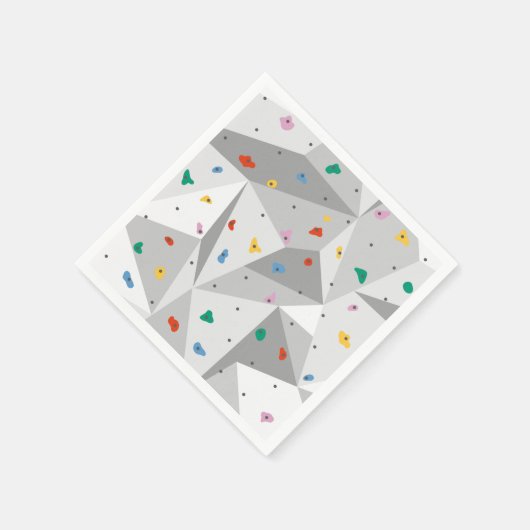 Serviette En Papier Rock Wall Escalade fête d'anniversaire (Coin)