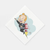 Serviette En Papier Rocket Man (Coin)