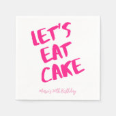 Serviette En Papier Rococo fête d'anniversaire Marie Antionette Bold P (Devant)