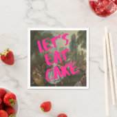 Serviette En Papier Rococo fête d'anniversaire Marie Antionette Bold R (En situation)