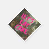 Serviette En Papier Rococo fête d'anniversaire Marie Antionette Bold R (Coin)