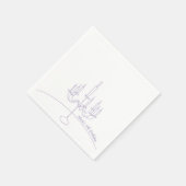 Serviette En Papier Rococo Soft Renaissance Coquette Party (Coin)