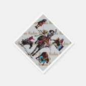 Serviette En Papier Rodeo Party Napkins (Coin)